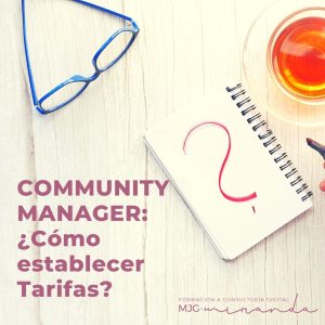Portada blog - Community manager: ¿Cómo establecer Tarifas?