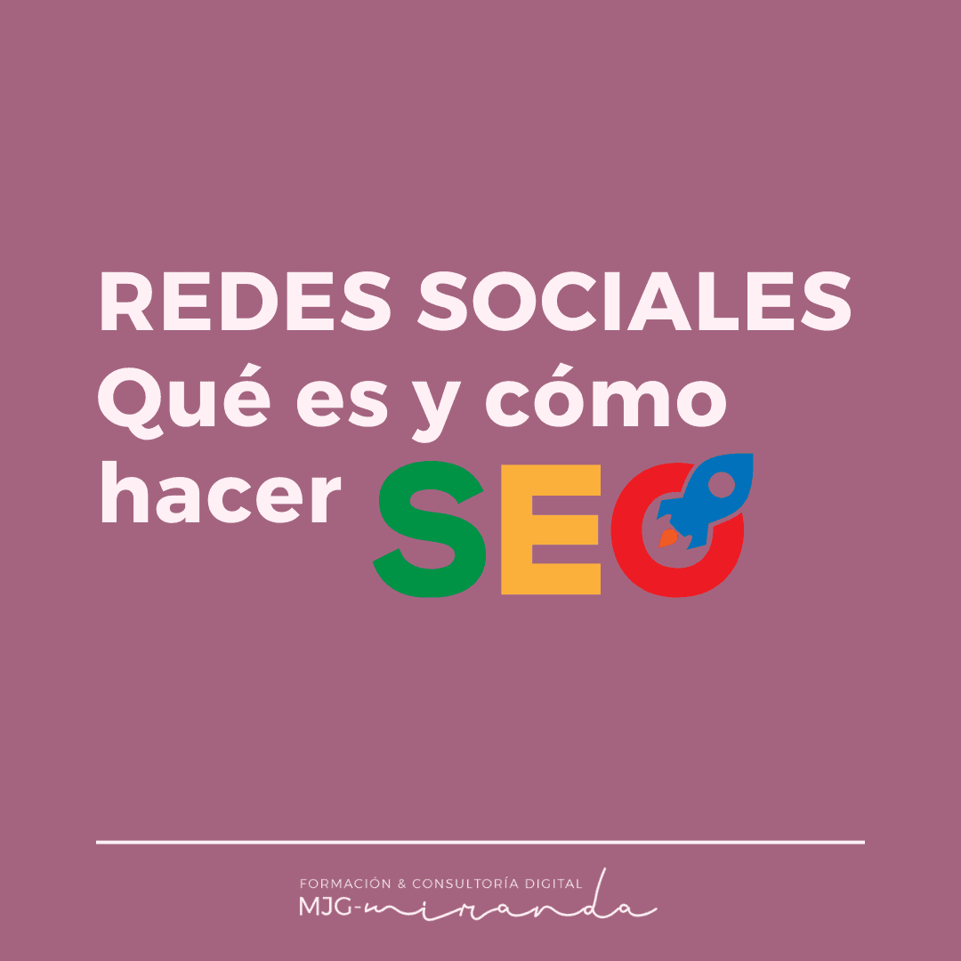 blog qué es SEO en redes sociales